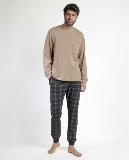 Pijama Manga Larga Cinnamon para Hombre | Lovehomewear