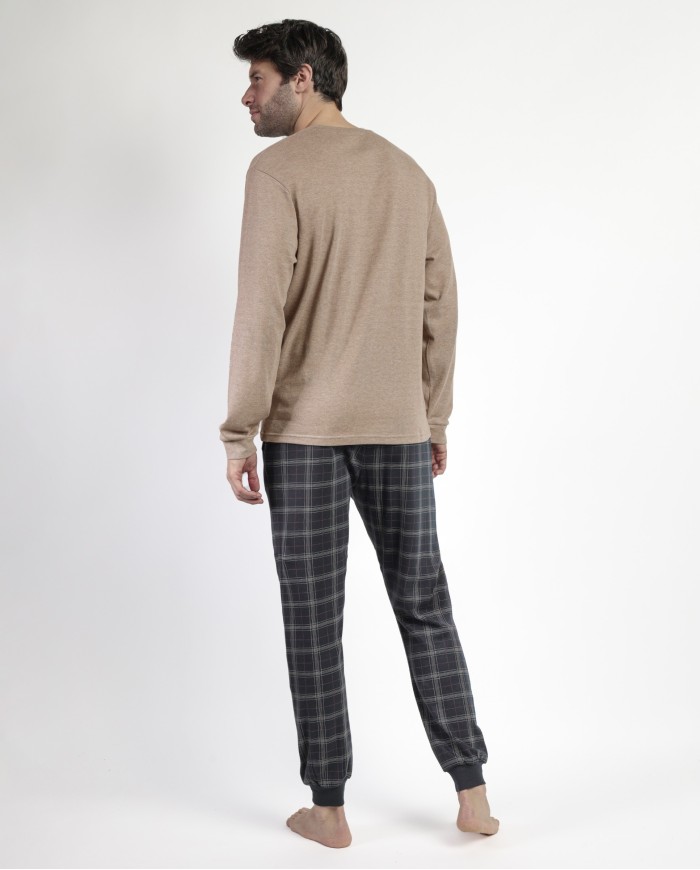 Pijama Manga Larga Cinnamon para Hombre | Lovehomewear
