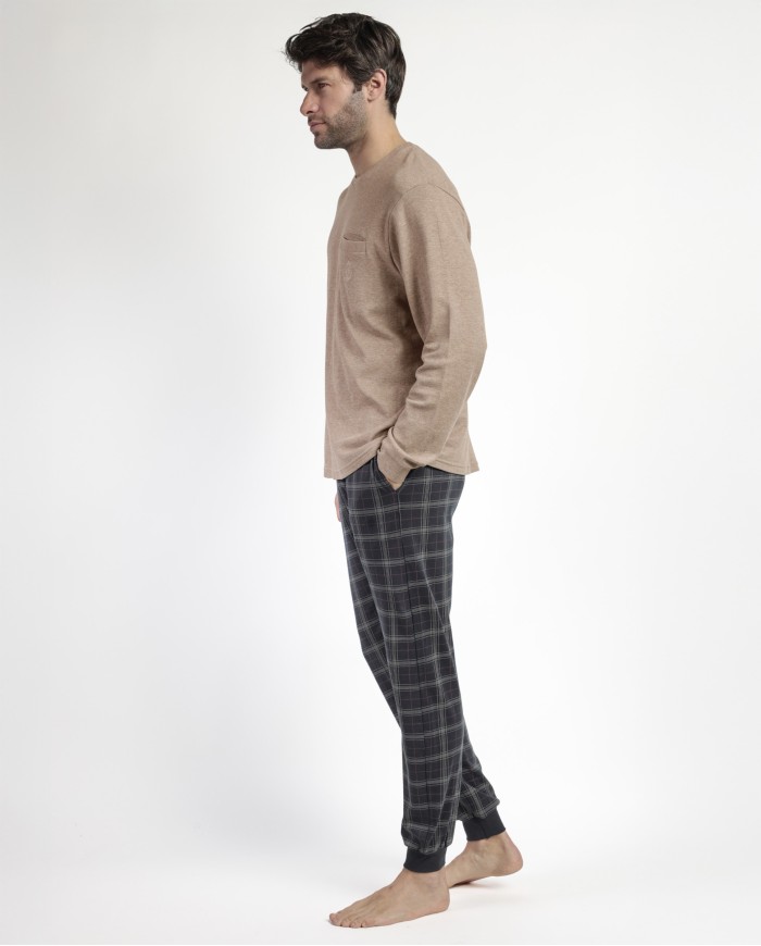 Pijama Manga Larga Cinnamon para Hombre | Lovehomewear