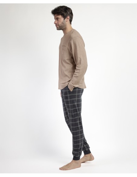 Pijama Manga Larga Cinnamon para Hombre | Lovehomewear