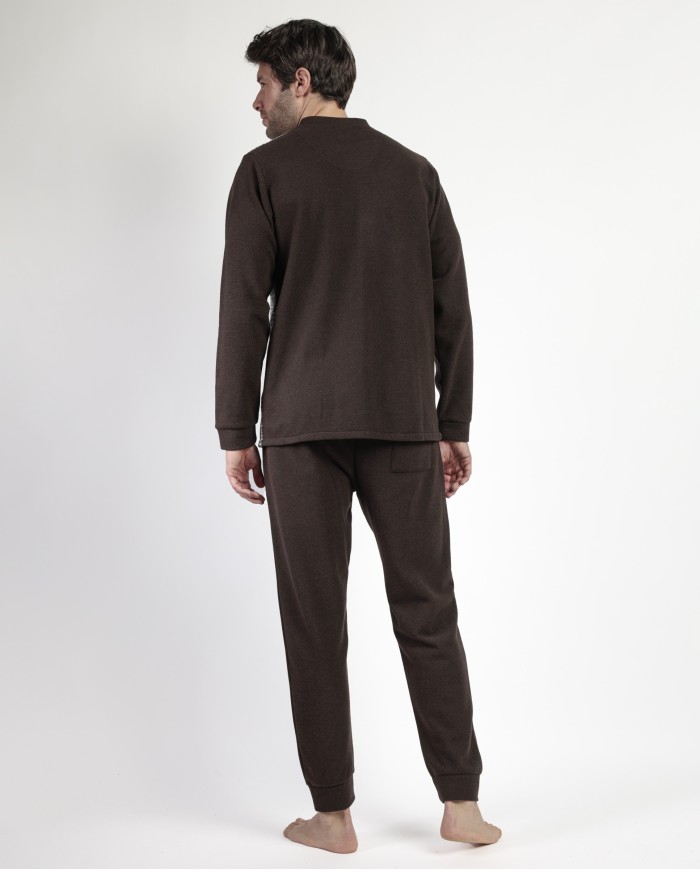 MAGNIFIC Pijama Manga Larga Abierto Americano | Lovehomewear