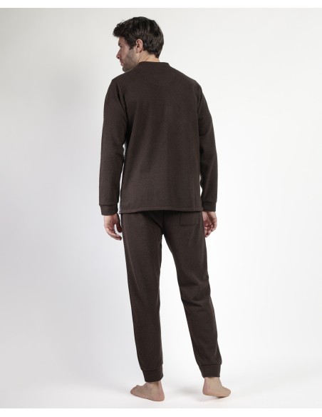 MAGNIFIC Pijama Manga Larga Abierto Americano | Lovehomewear