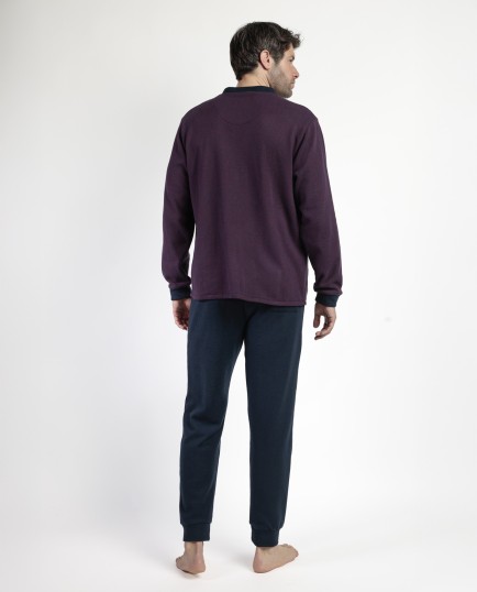 MAGNIFIC Pijama Manga Larga Abierto Tapeta | Lovehomewear 2