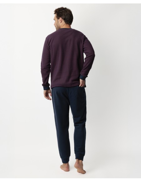 MAGNIFIC Pijama Manga Larga Claret para | Lovehomewear