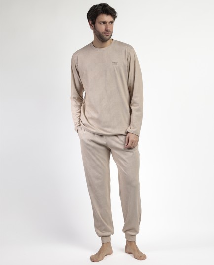 HOME Pijama Manga Larga Canalé Supersoft para | Lovehomewear