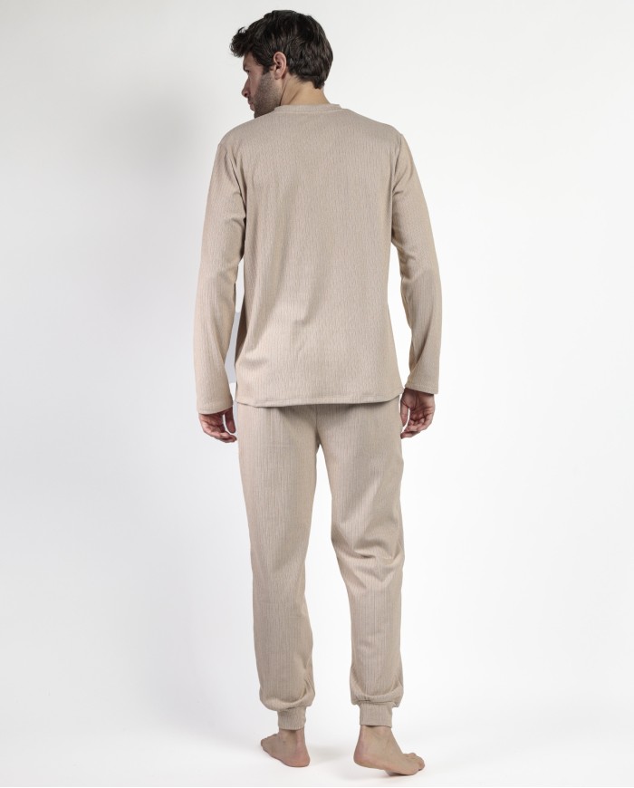 HOME Pijama Manga Larga Canalé Supersoft para | Lovehomewear