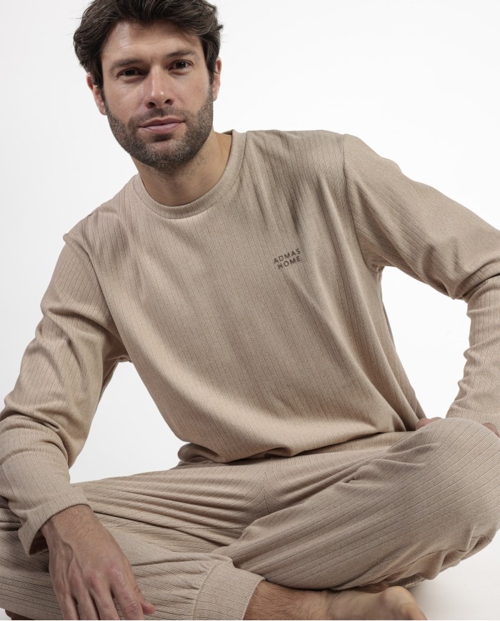 HOME Pijama Manga Larga Canalé Supersoft para | Lovehomewear