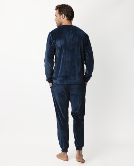 HOME Pijama Manga Larga Terciopelo Corduroy | Lovehomewear 2