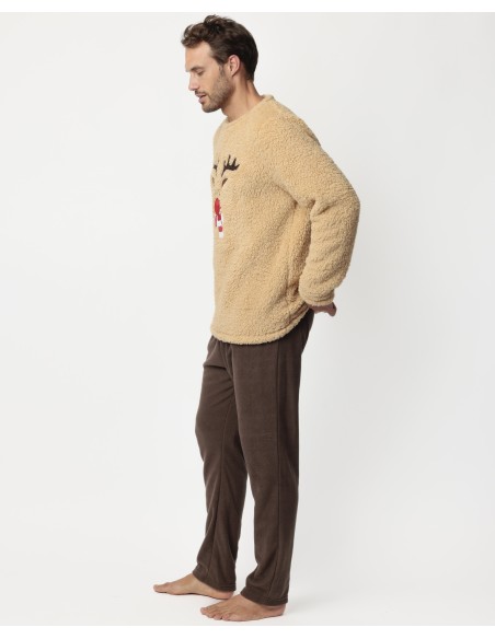 Pijama Manga Larga Calentito Reindeer para | Lovehomewear