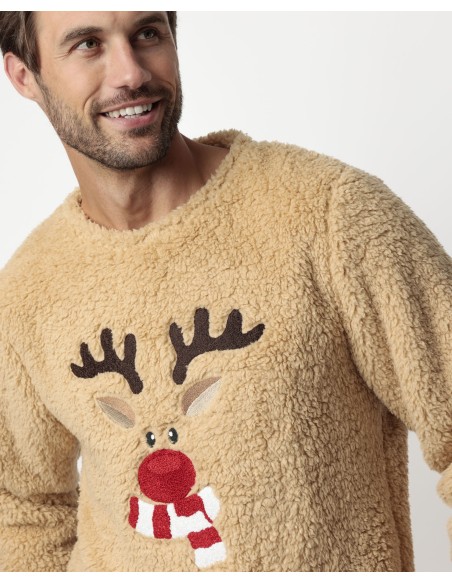 Pijama Manga Larga Calentito Reindeer para | Lovehomewear