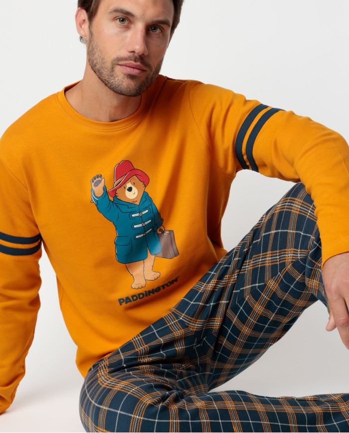 Pijama Manga Larga Square para Hombre | Lovehomewear