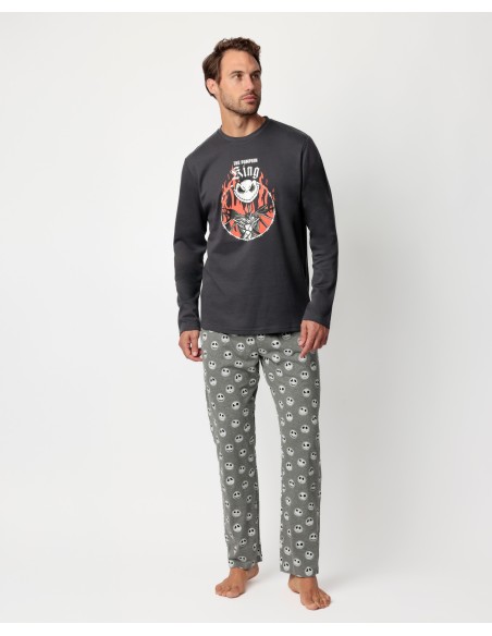 Pijama Manga Larga Nightmare para Hombre | Lovehomewear