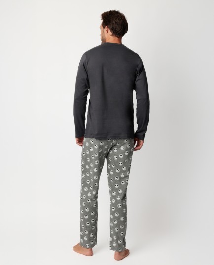 Pijama Manga Larga Nightmare para Hombre | Lovehomewear 2