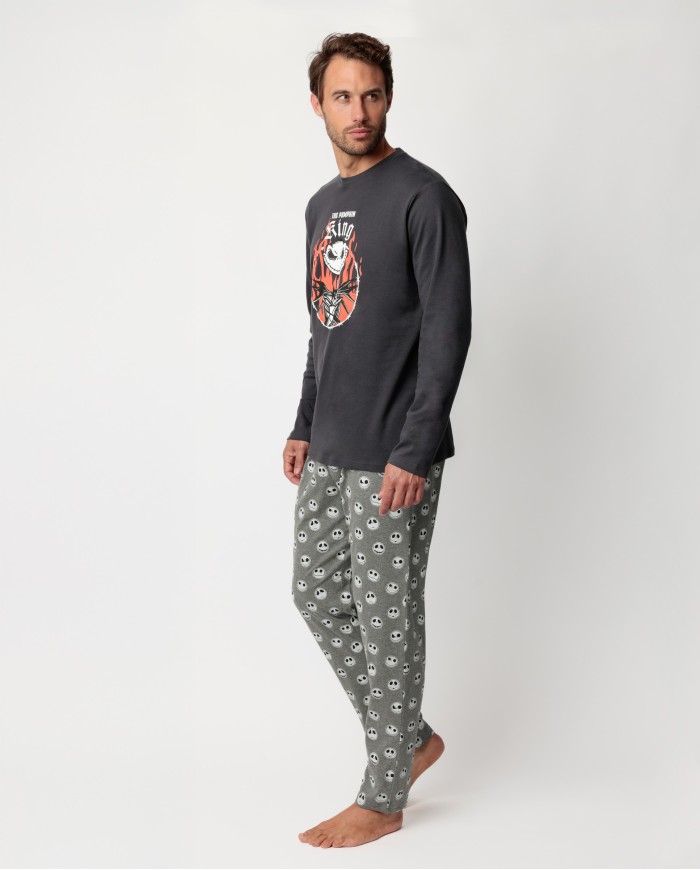 Pijama Manga Larga Nightmare para Hombre | Lovehomewear