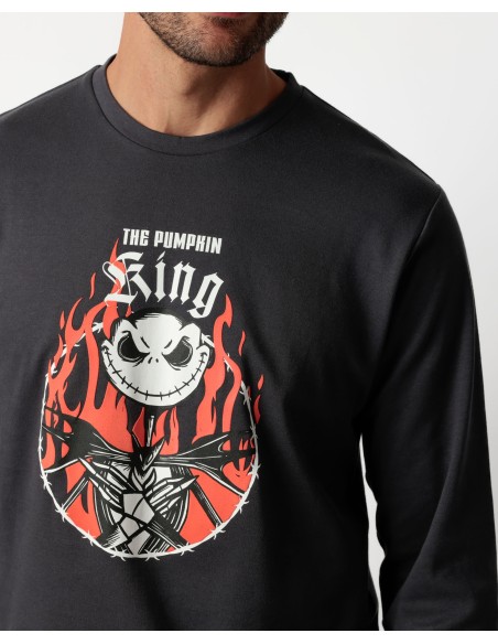 Pijama Manga Larga Nightmare para Hombre | Lovehomewear