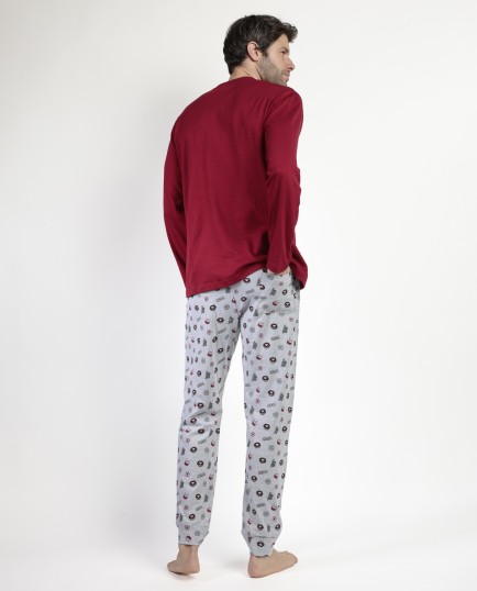 MUPPETS Pijama Manga Larga Animal Drumer para | Lovehomewear 2