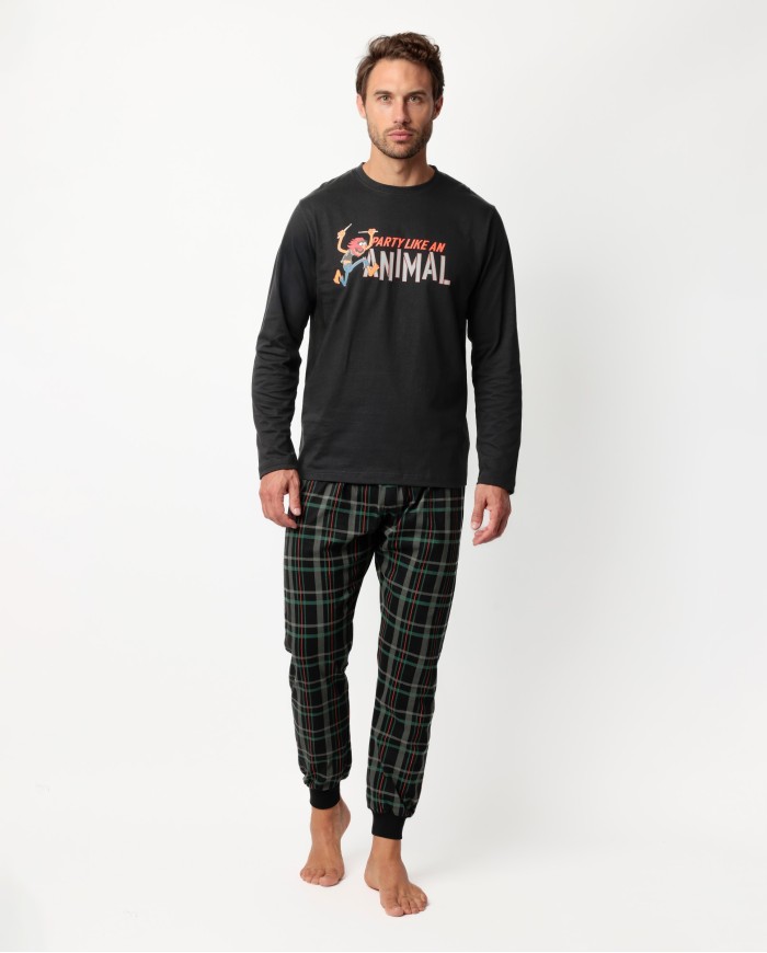 MUPPETS Pijama Manga Larga Party Animal para | Lovehomewear