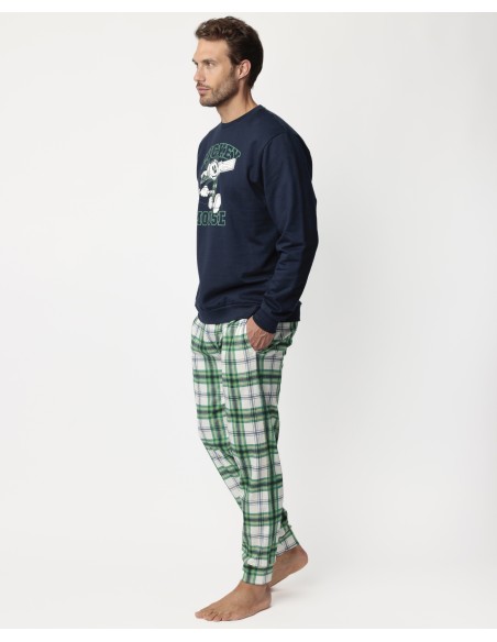 Pijama Manga Larga Felpa Ski Mouse para | Lovehomewear