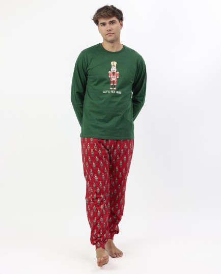 Pijama Manga Larga Nutcracker para Hombre | Lovehomewear
