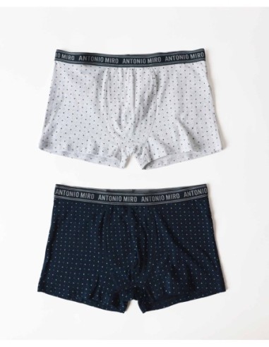 Calzoncillo/Boxer Dots para Hombre, (Caja de | MrDandy
