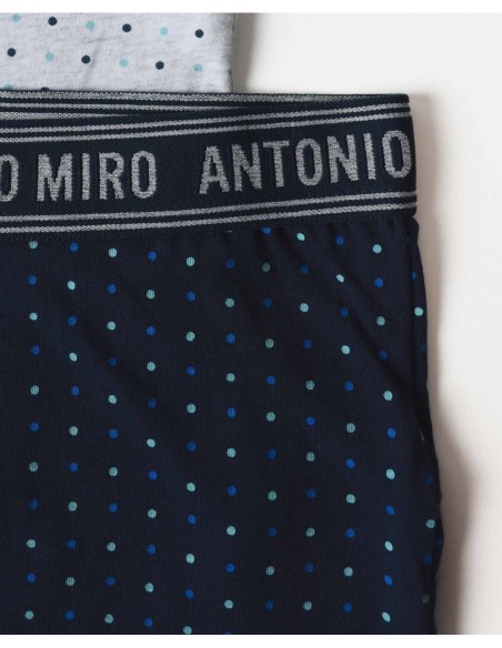 Calzoncillo/Boxer Dots para Hombre, (Caja de | MrDandy