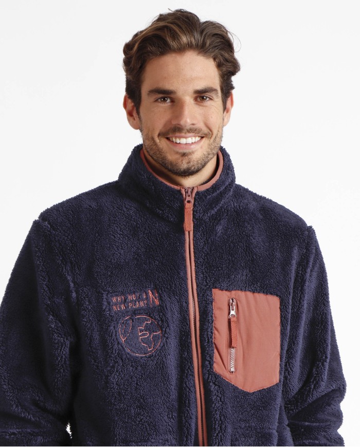 NEW PLAN Bata Manga Larga Calentita Save Tree | Lovehomewear