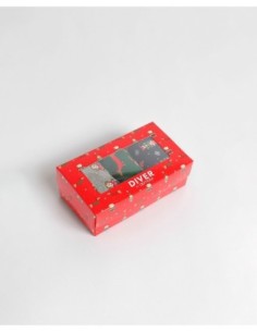 Calcetín Mediano Diver Christmas para Hombre, | MrDandy 2