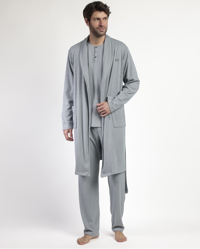 HOME Bata Manga Larga Canalé Supersoft para | Lovehomewear