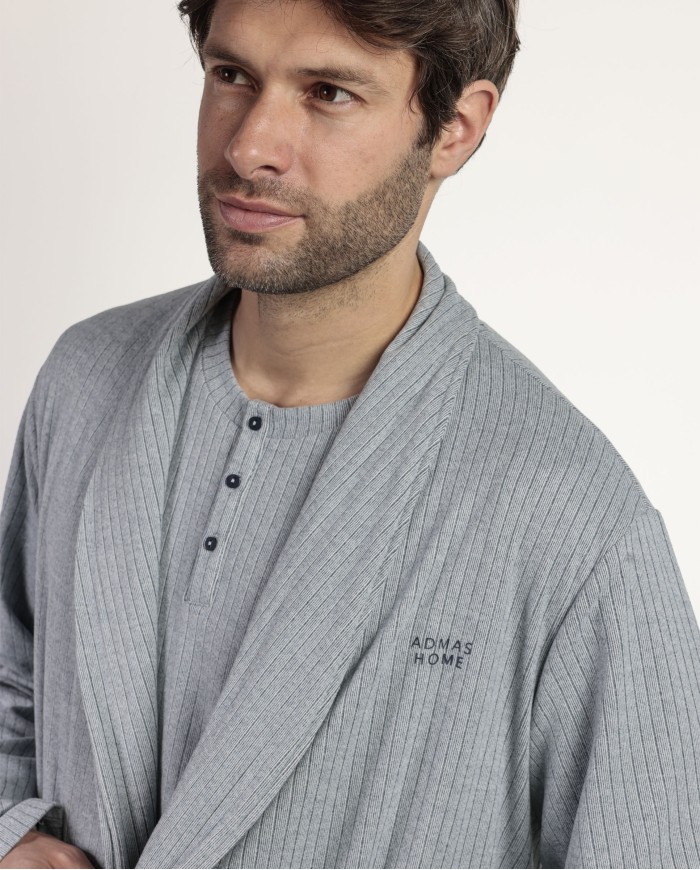 HOME Bata Manga Larga Canalé Supersoft para | Lovehomewear