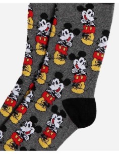Calcetín Mediano Mickey Grey para Hombre, | MrDandy 2