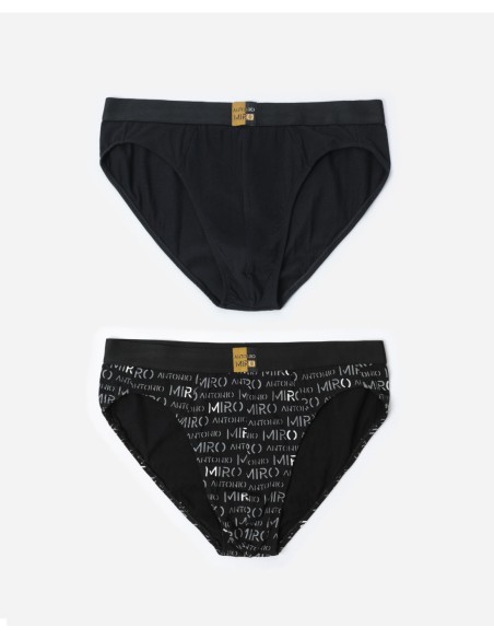 Calzoncillo/Slip Letters para Hombre, (Caja | MrDandy
