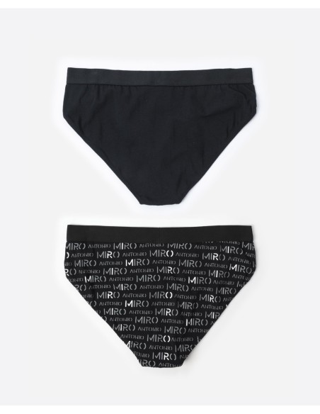 Calzoncillo/Slip Letters para Hombre, (Caja | MrDandy