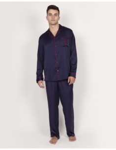 Pijama Manga Larga Abierto Classic para | MrDandy