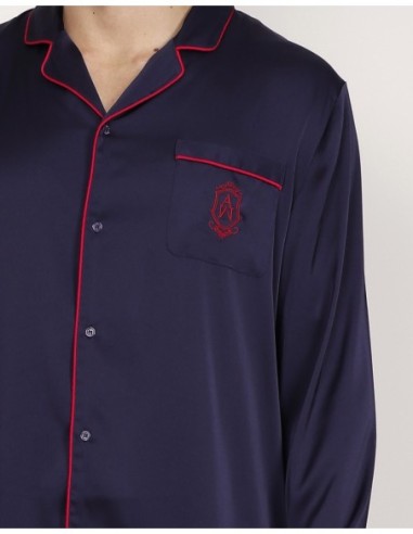 Pijama Manga Larga Abierto Classic para | MrDandy