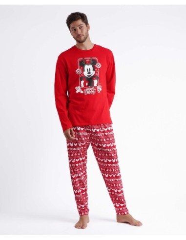 Pijama Manga Larga Mickey Christmas para | MrDandy