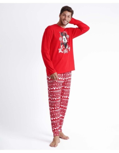 Pijama Manga Larga Mickey Christmas para | MrDandy