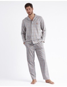 Pijama Abierto Manga Larga Bulldog para | MrDandy