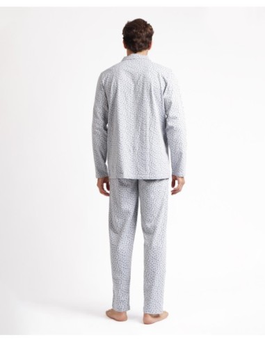 Pijama Abierto Manga Larga Typewriter para | MrDandy