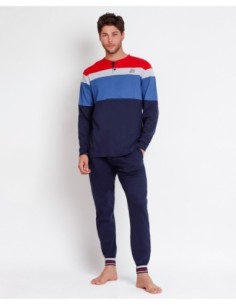 Pijama Manga Larga Division para Hombre | MrDandy