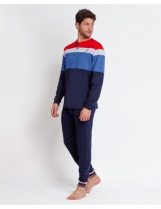 Pijama Manga Larga Division para Hombre | MrDandy 2