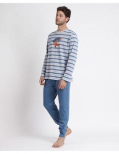 Pijama Manga Larga Nobody Goofy para Hombre | MrDandy 2