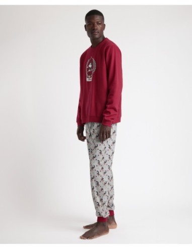 Pijama Manga Larga King Mickey para Hombre | MrDandy