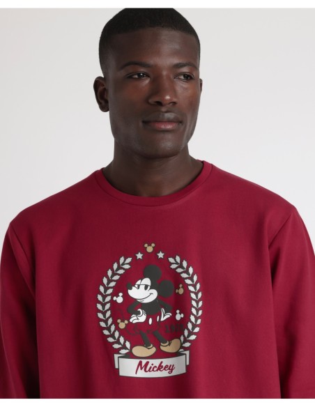 Pijama Manga Larga King Mickey para Hombre | MrDandy