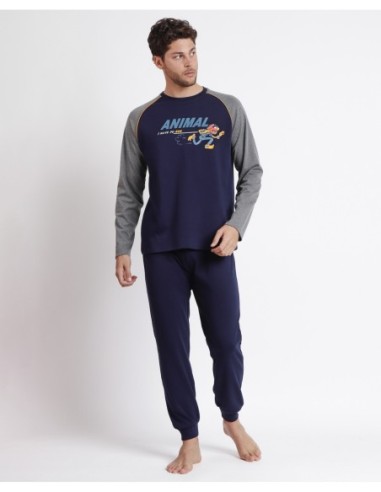Pijama Manga Larga Animal I Have to Run para | MrDandy