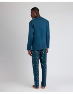 Pijama Manga Larga Alien Species para Hombre | MrDandy 2