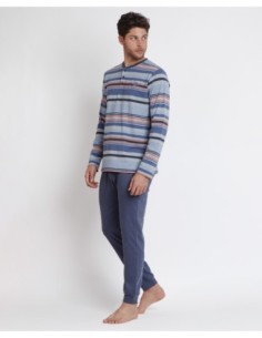 Pijama Manga Larga Rayas Vespa Style para | MrDandy 2