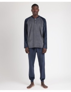 MAGNIFIC Pijama Manga Larga Velvet Basic | MrDandy