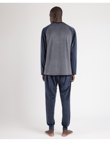 MAGNIFIC Pijama Manga Larga Velvet Basic | MrDandy