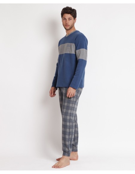 MAGNIFIC Pijama Manga Larga Saxony para | MrDandy