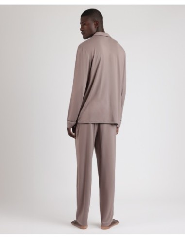 Pijama Manga Larga Soft Sleep para Hombre | MrDandy